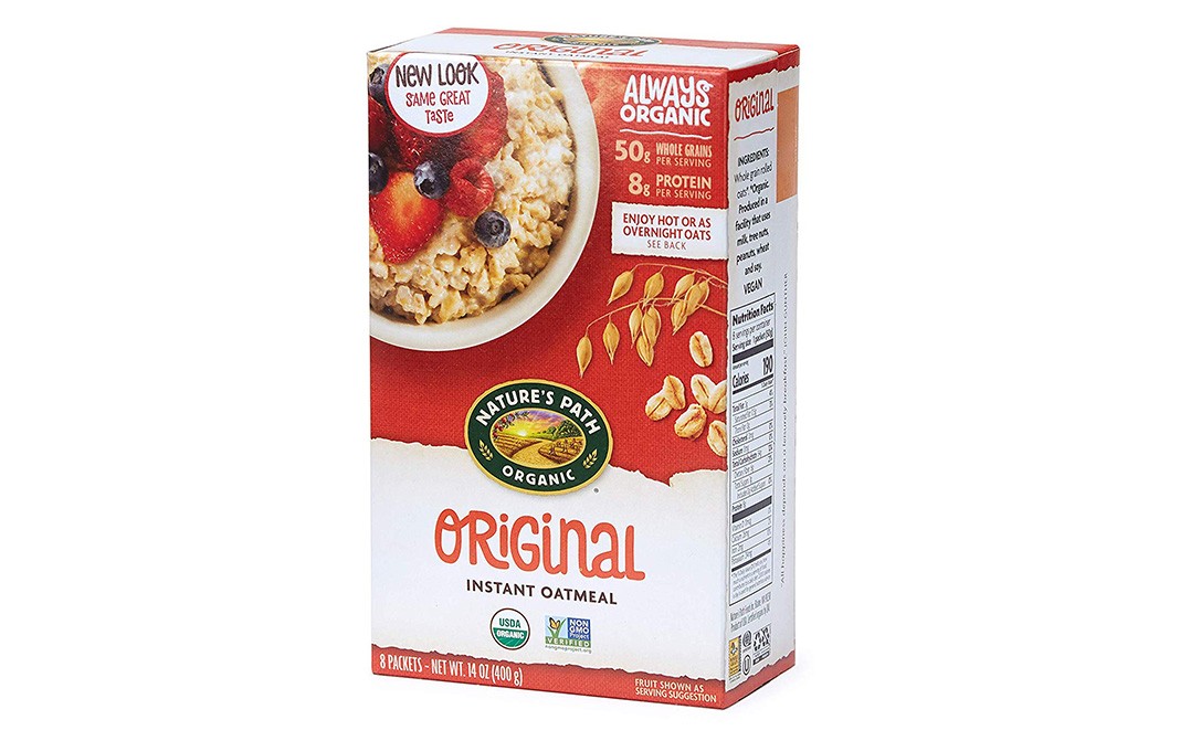 Nature's Path Organic Orginal Instant Oatmeal   Box  400 grams